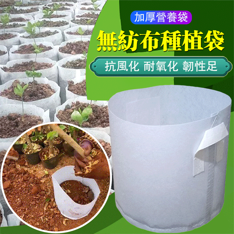 有了這款無紡布種植袋//種植物種菜種花方便多了*輕便透氣*透氣排水*有效促進植物生長 有了這款無紡布種植袋//種植物種菜種花方便多了*輕便透氣*透氣排水*有效促進植物生長